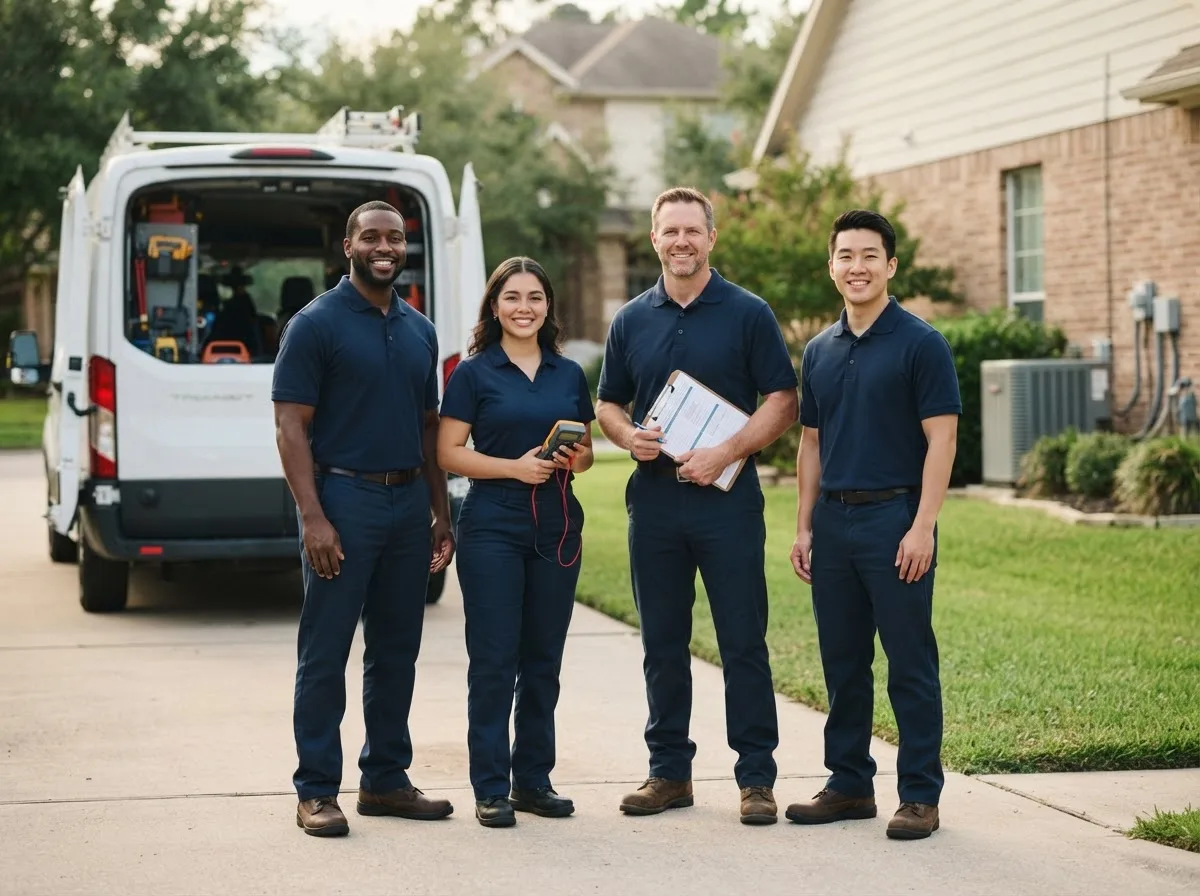 Certified HVAC technician near Breckenridge, MI